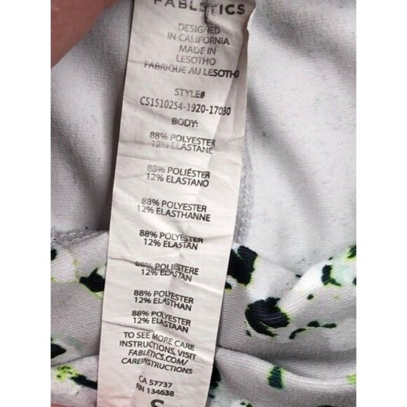 Fabletics define power hold Leggings sz small - Picture 5 of 5